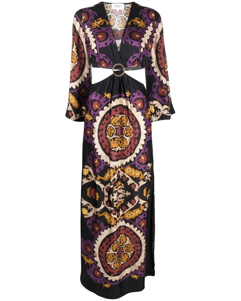 ba&sh Damen Kleid mit Blumen-Print ba&sh Damen Kleid mit Blumen-Print