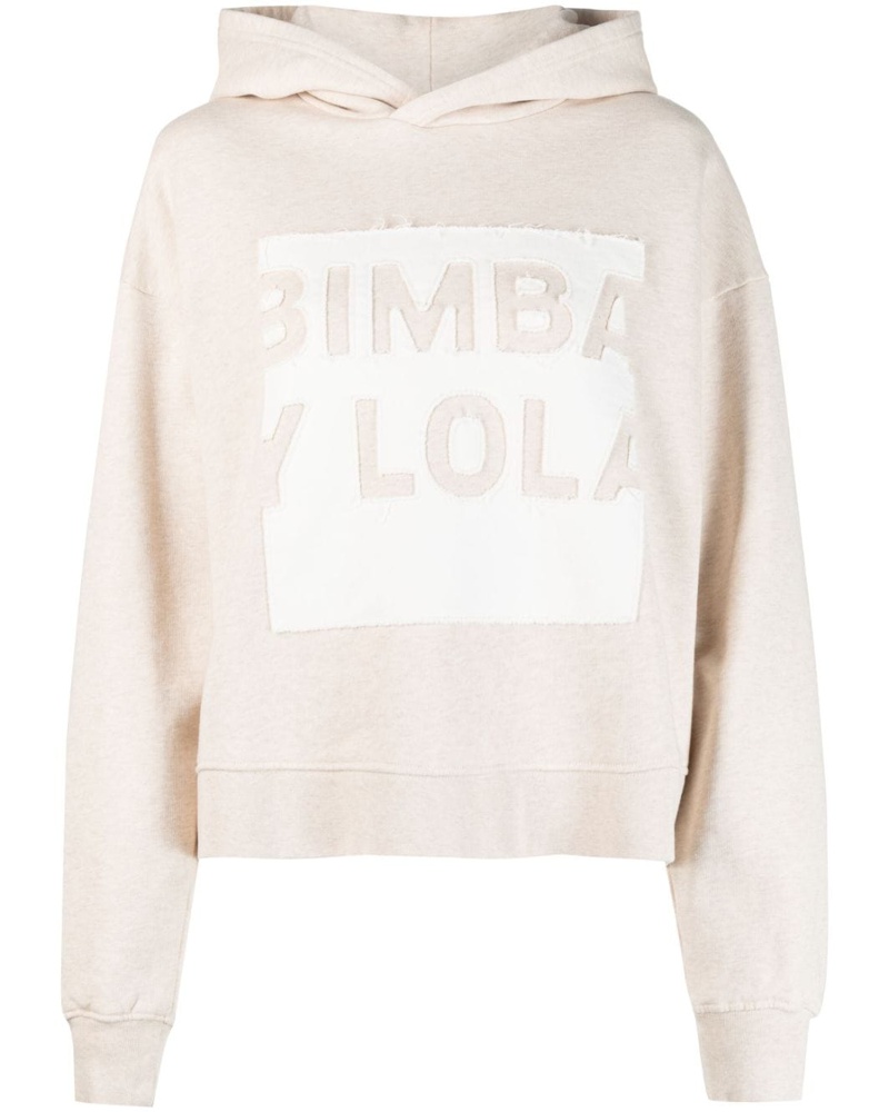 BIMBA Y LOLA Damen Hoodie mit Logo-Print