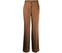 High-Waist-Hose mit geradem Bein