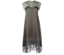 Midikleid im Layering-Look
