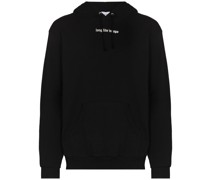 Hoodie mit Slogan-Print