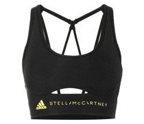 Sport-BH mit Logo-Print