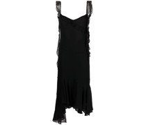Midikleid mit Rüschendetail