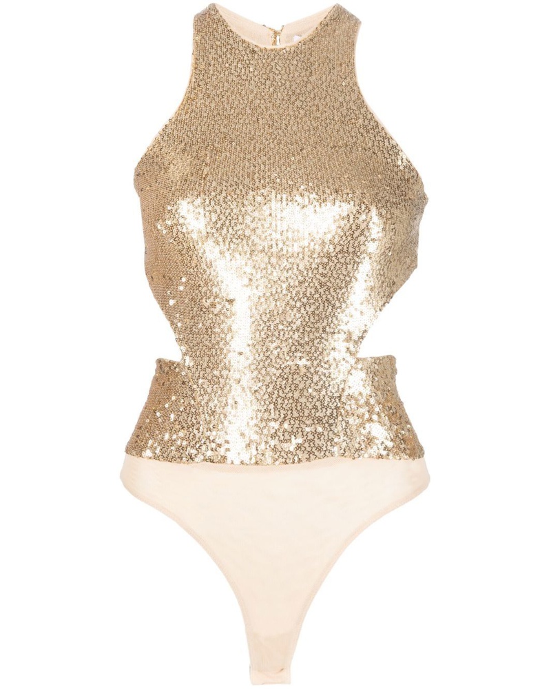 Patrizia Pepe Damen Body mit Cut-Outs