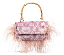 Polignano Handtasche mit Federn