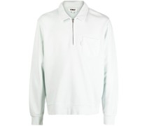 Sugden Sweatshirt mit Polokragen