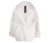 Kurzer Shearling-Mantel