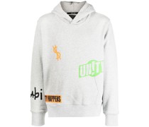 Hoodie mit Logo-Print