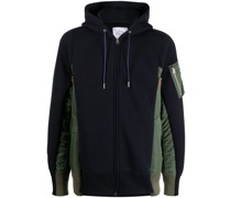 Kapuzenjacke mit Kontrasteinsätzen