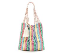 Gestreifter Bianca Shopper