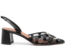 Misha 60mm leather pumps