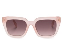 Sonnenbrille mit eckigem Gestell