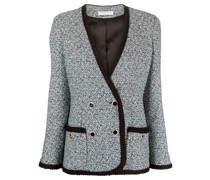 Doppelreihiger Tweed-Blazer