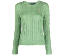 Polo Pony cable-knit Pullover