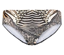 Badehose mit Animal-Print