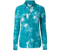 Hemd mit Batikmuster