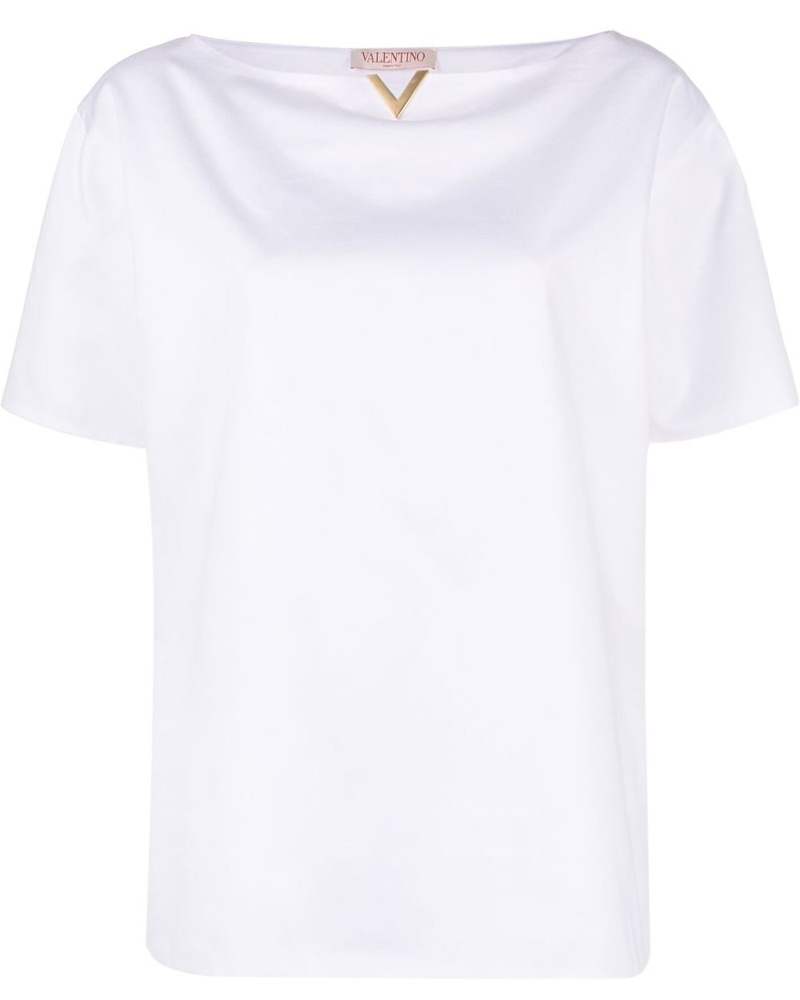 Valentino Garavani Damen Oversized-T-Shirt mit Logo