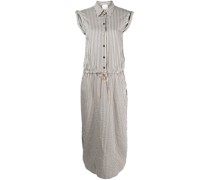 Gestreiftes Hemdkleid