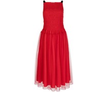 Gesmoktes Midikleid