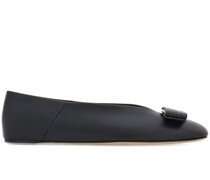 Vara leather ballerina shoes