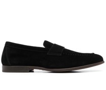 Loafer aus Wildleder mit Ziernaht
