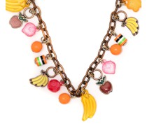 Halskette mit Früchteanhänger