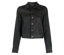 Geknöpfte Jeansjacke