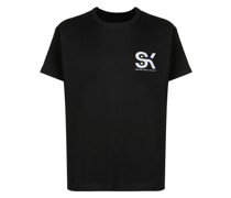 T-Shirt mit Logo-Print