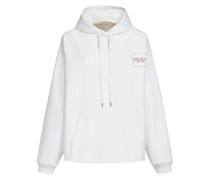 Hoodie mit Logo-Print