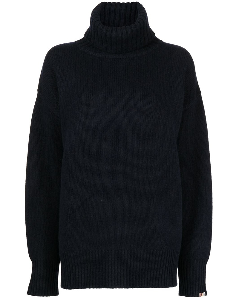 extreme cashmere Damen Oversized-Pullover mit Rollkragen