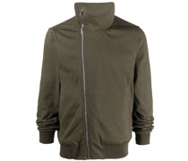 Jacke mit asymmetrischem Verschluss