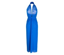 halterneck beach dress
