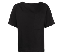 T-Shirt mit aufgesetzter Tasche
