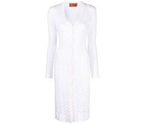 Langärmeliges Midikleid