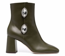 Stiefeletten mit Kristallen
