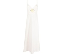 Midikleid mit Stickerei
