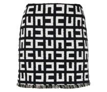 Minirock mit Monogramm