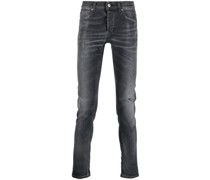 Halbhohe Skinny-Jeans