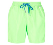 Pantone Badeshorts mit Logo-Patch
