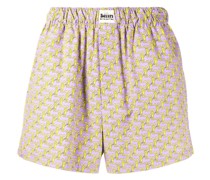 Shorts mit Hasen-Print