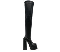 Overknee-Stiefel mit Plateau