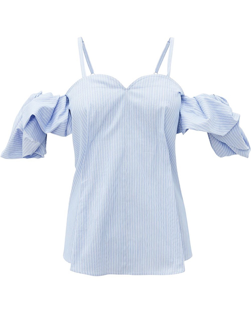 J.W.Anderson Damen Gestreifte Bluse