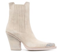 Dallas 100mm suede boots