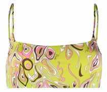 Bikinioberteil mit Print
