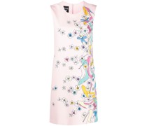 Midikleid mit Blumenmuster