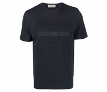 T-Shirt mit Slogan-Prägung