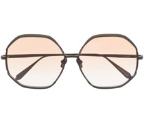 Sonnenbrille mit rundem Gestell