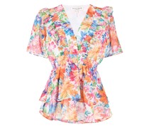 Bluse mit Blumen-Print