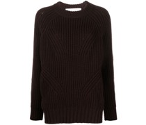 Gerippter Pullover