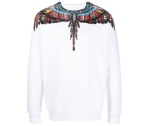 Sweatshirt mit Grizzly Wings-Print